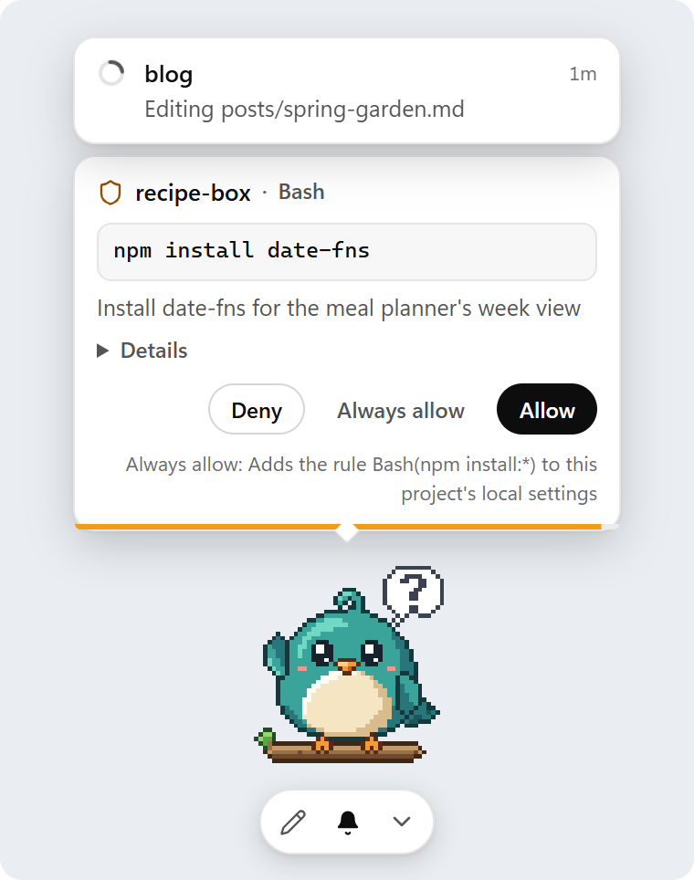 Devlings: desktop pets for Claude Code
